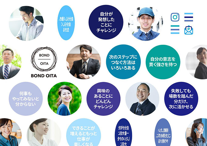 大分の学生と企業をつなぐ就活コミュニティ「BOND OITA」