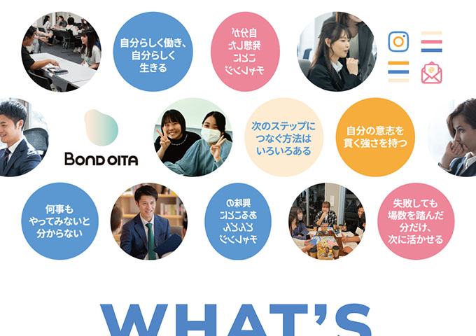 大分の学生と企業をつなぐ就活コミュニティ「BOND OITA」