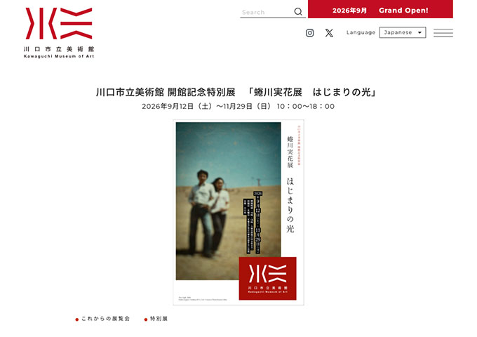 川口市立美術館「蜷川実花展 はじまりの光」【大学生料金】